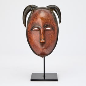 African Baule Wood Mask