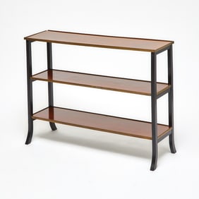 Regency Style Brass-Mounted Three-Tier Étagère