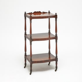 Regency Rosewood Étagère