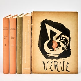 Matisse, Degas, and Toulouse-Lautrec monographs