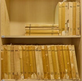 A nearly complete run of Zervos's catalogue of Picasso