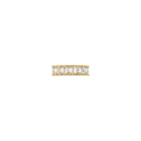 Buccellati Two-Color Gold and Diamond Band Ring