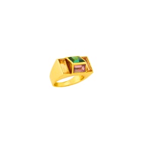 Tiffany & Co., Paloma Picasso Gold and Gem-Set Ring