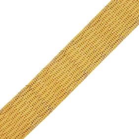 Wide Woven Rose Gold Mesh Bracelet