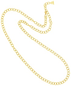Temple St. Clair Long Gold Chain Necklace