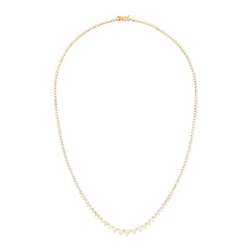 Gold and Diamond Necklace