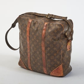 Louis Vuitton Monogram Canvas Leather Shoulder Bag