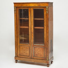 Napoleon III Rosewood Bookcase
