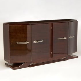 Art Deco Style Rosewood Sideboard Cabinet