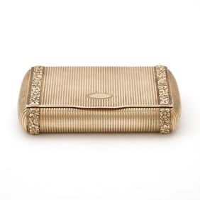 Continental 14 KT Gold Snuff Box