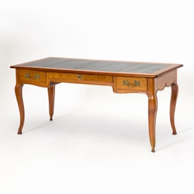 Louis XV Provincial Beech Writing Table