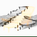 Louis XVI Carved Giltwood Duchesse Brisee