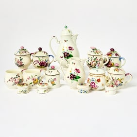 Group of French and Austrian Porcelain Articles