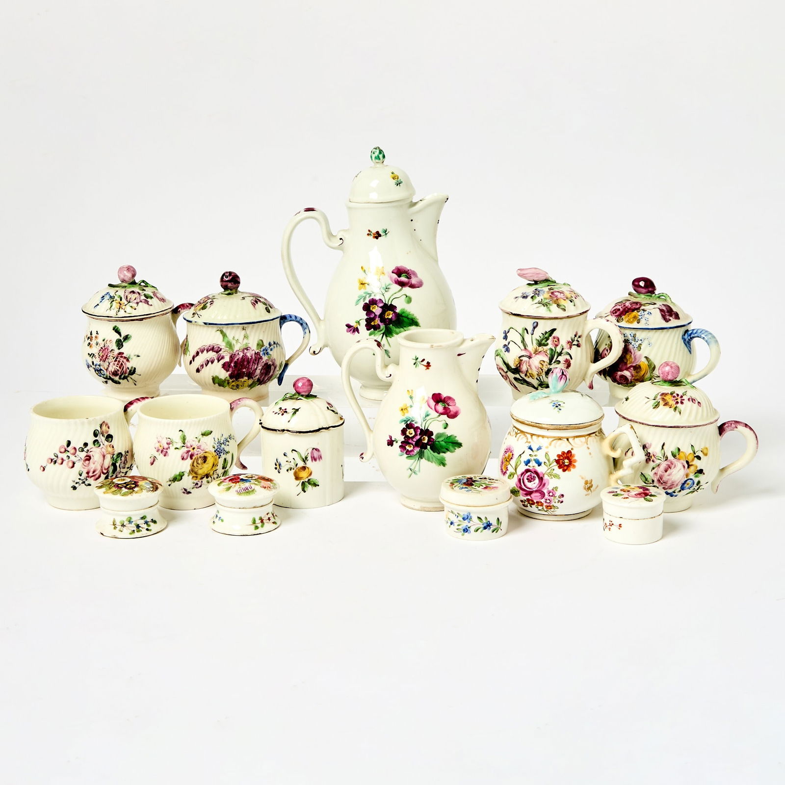 Group of French and Austrian Porcelain Articles (1 of 3)