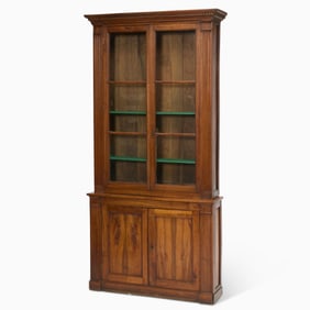 French Provincial Walnut Cabinet