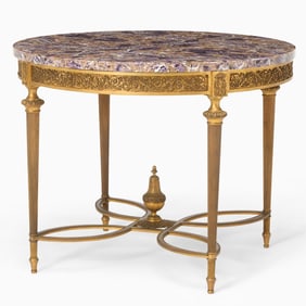 Louis XVI Bronze Center Table