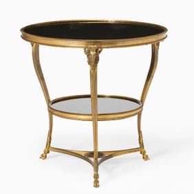 Louis XVI Style Gilt-Bronze Gueridon