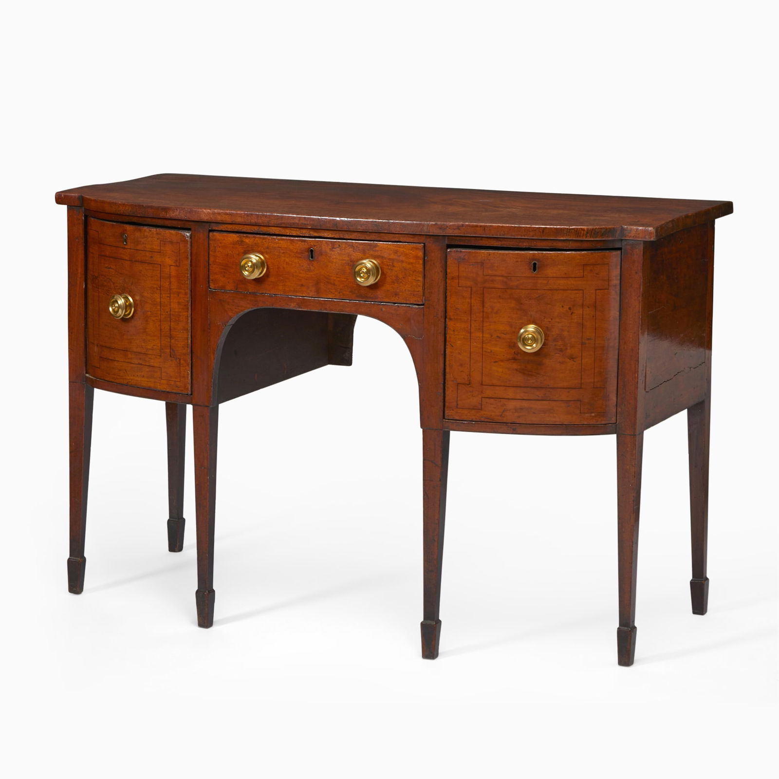 George III Inlaid Mahogany Sideboard (1 of 5)