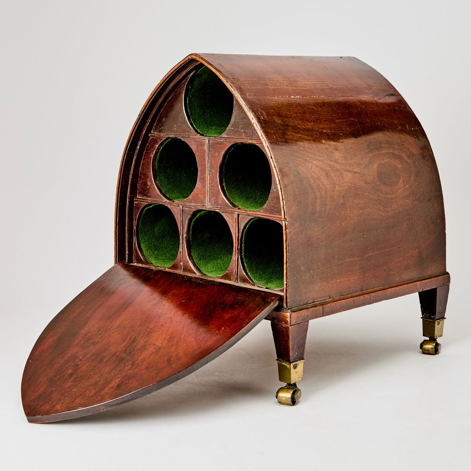 George III Mahogany Wine Cellarette - 3