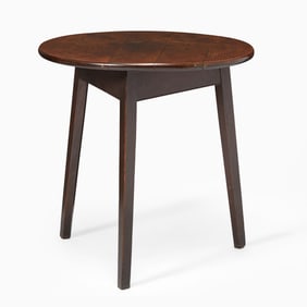 Victorian Walnut Center Table