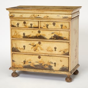 George I Japanned Chest of Drawers