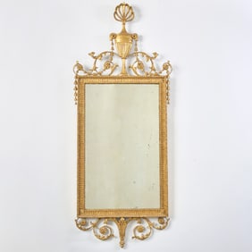 Late George III Giltwood Mirror
