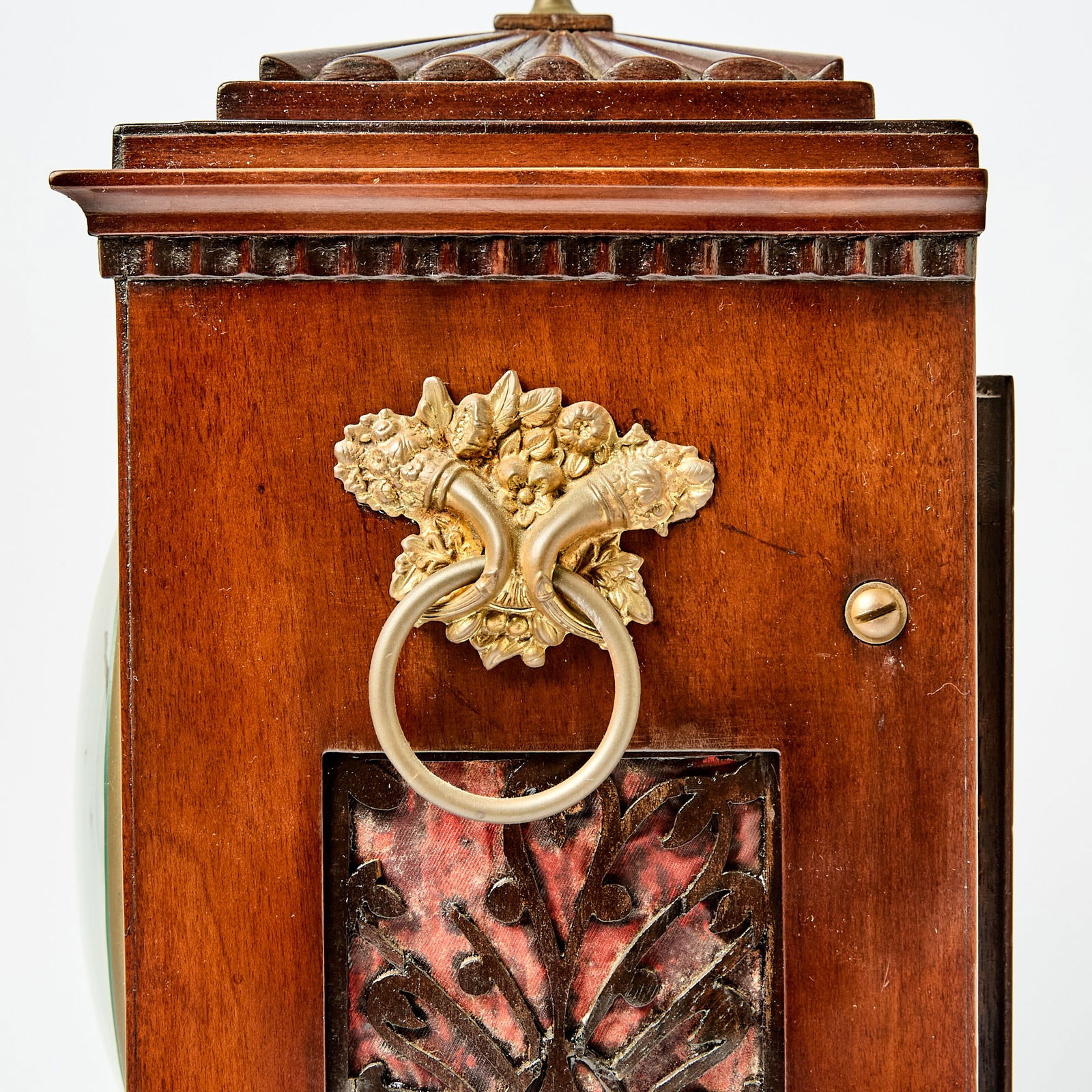 Regency Mahogany Bracket Clock - 4