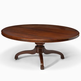 William IV Mahogany Circular Dining Table