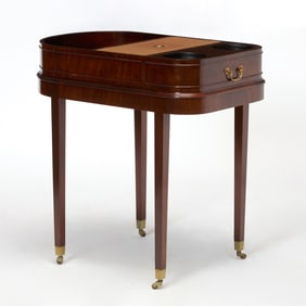 George III Style Mahogany Drinks Table