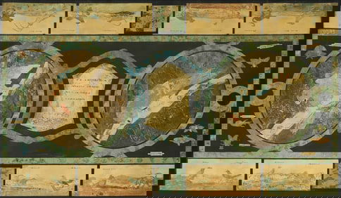 Italian Baroque Scagliola Panel, Signed Carolus Fontanelli, Venice, dated 1659