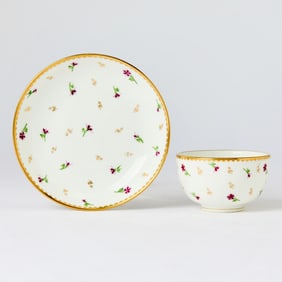 Nyon Porcelain Teacup and Saucer