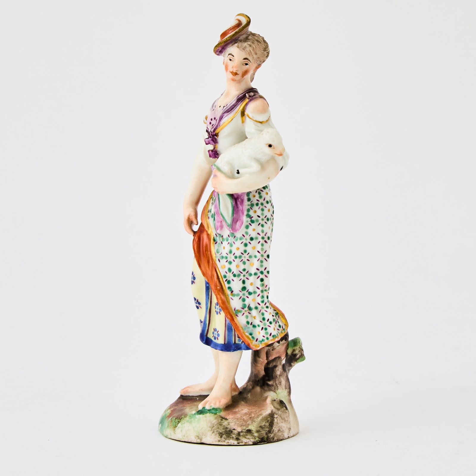 Niderviller Porcelain Figure of a Shepherdess (1 of 5)