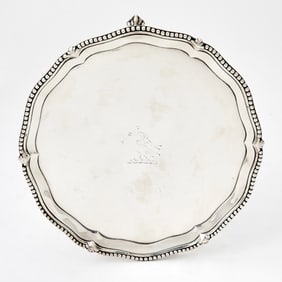George III Sterling Silver Waiter