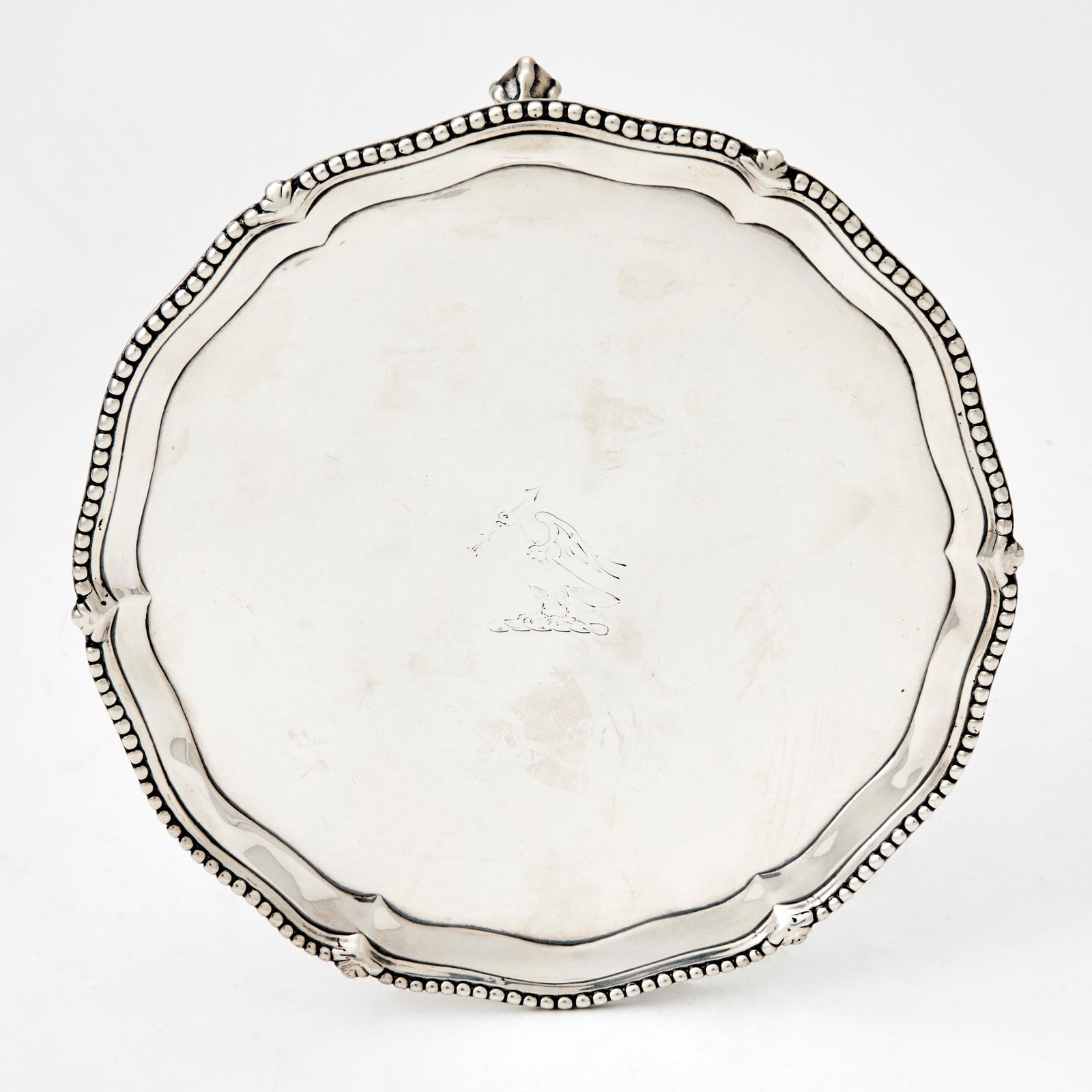 George III Sterling Silver Waiter (1 of 5)
