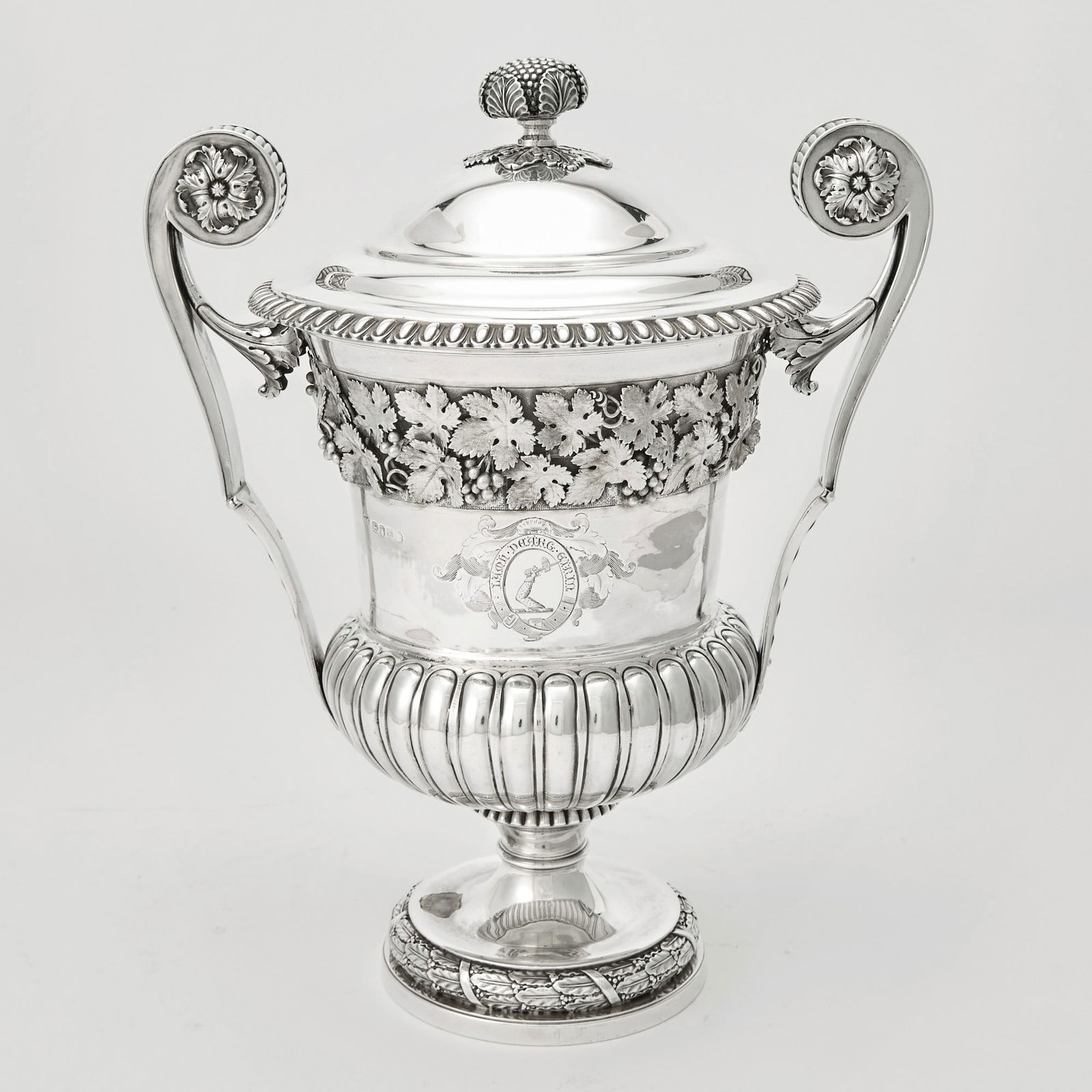 George III Sterling Silver Covered Two Handled Cup (1 of 5)