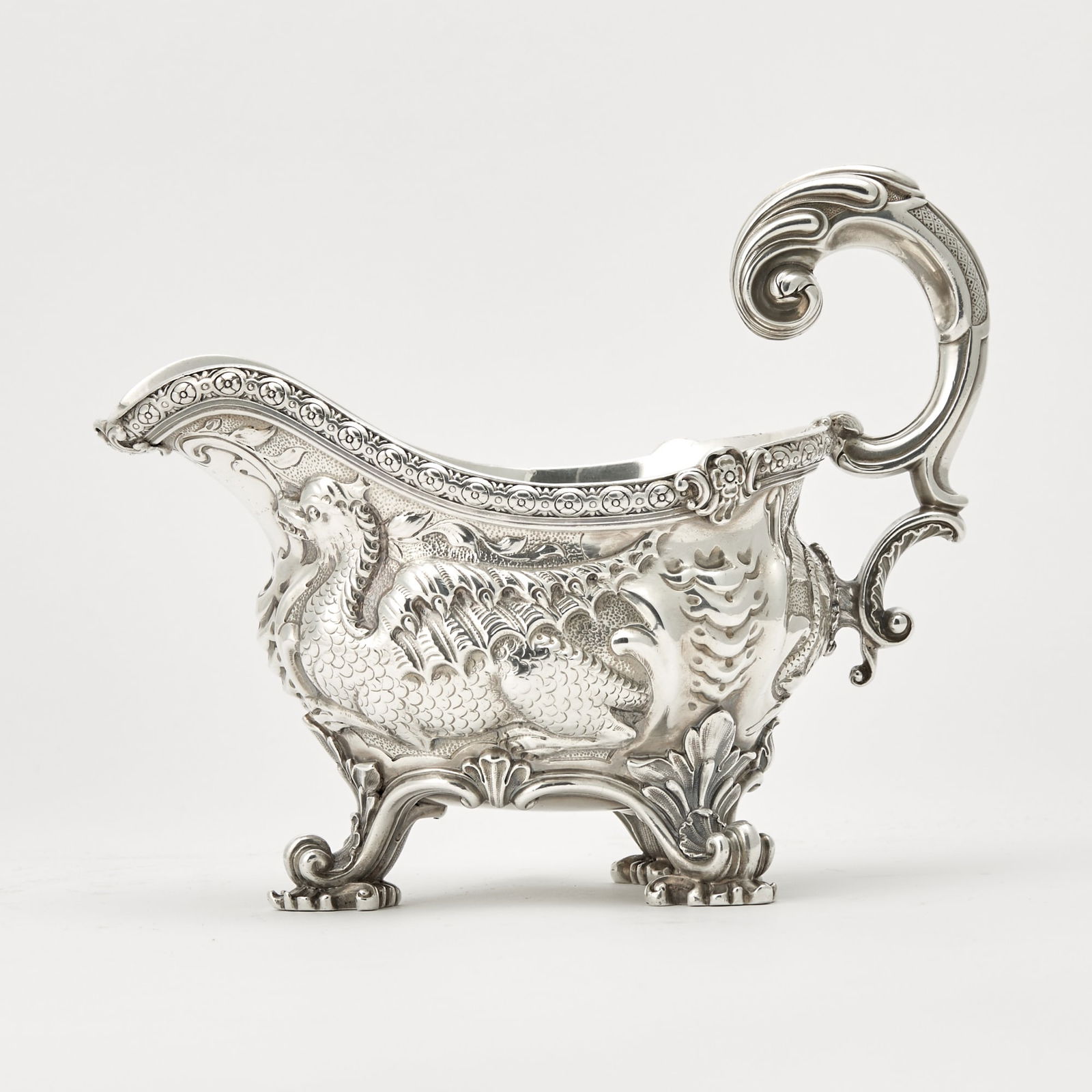 William IV Sterling Silver Sauceboat (1 of 4)