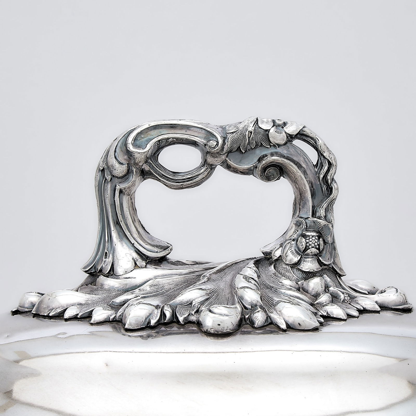 Victorian Silver Plated Covered Dish - 6