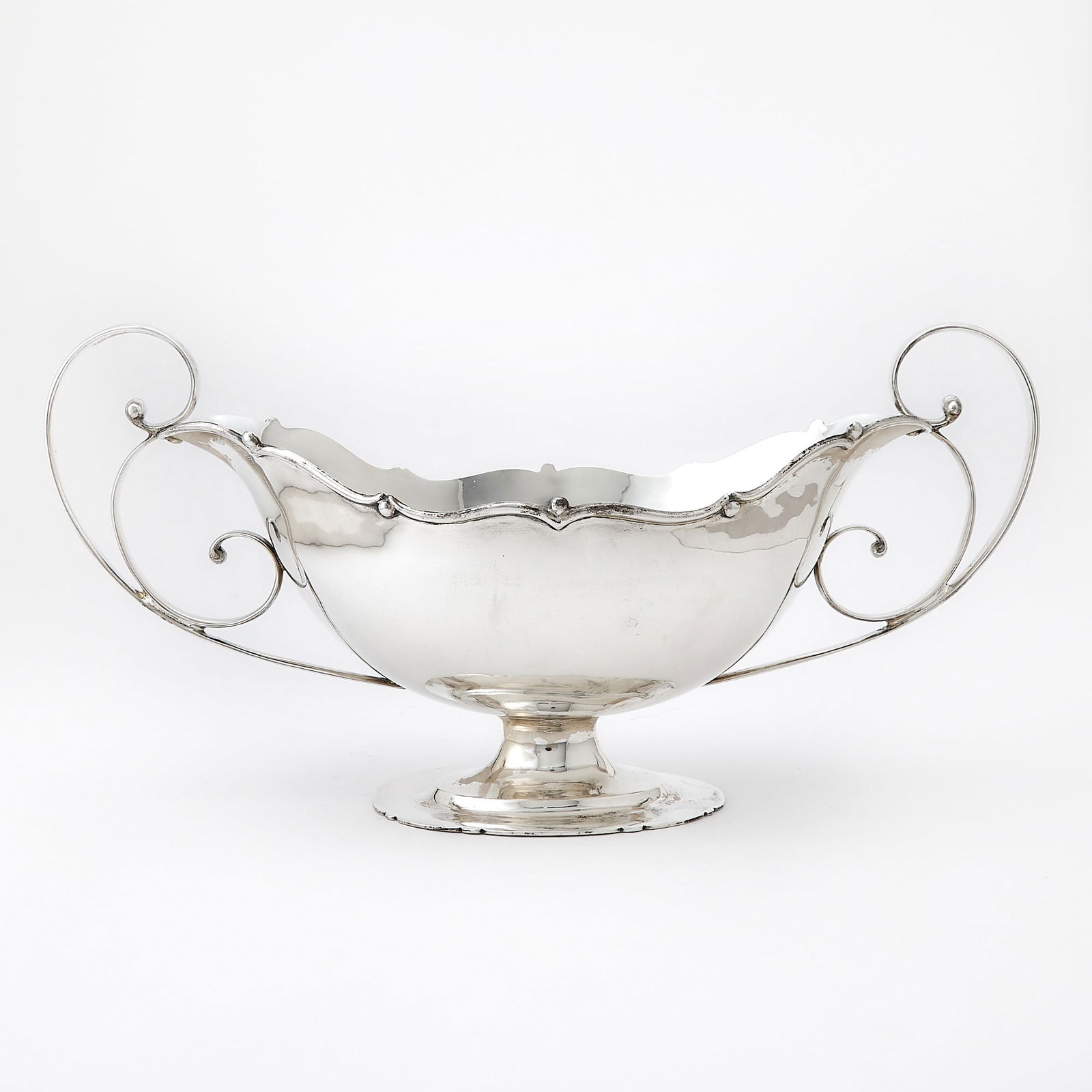 Edward VII Sterling Silver Centerpiece Bowl (1 of 4)