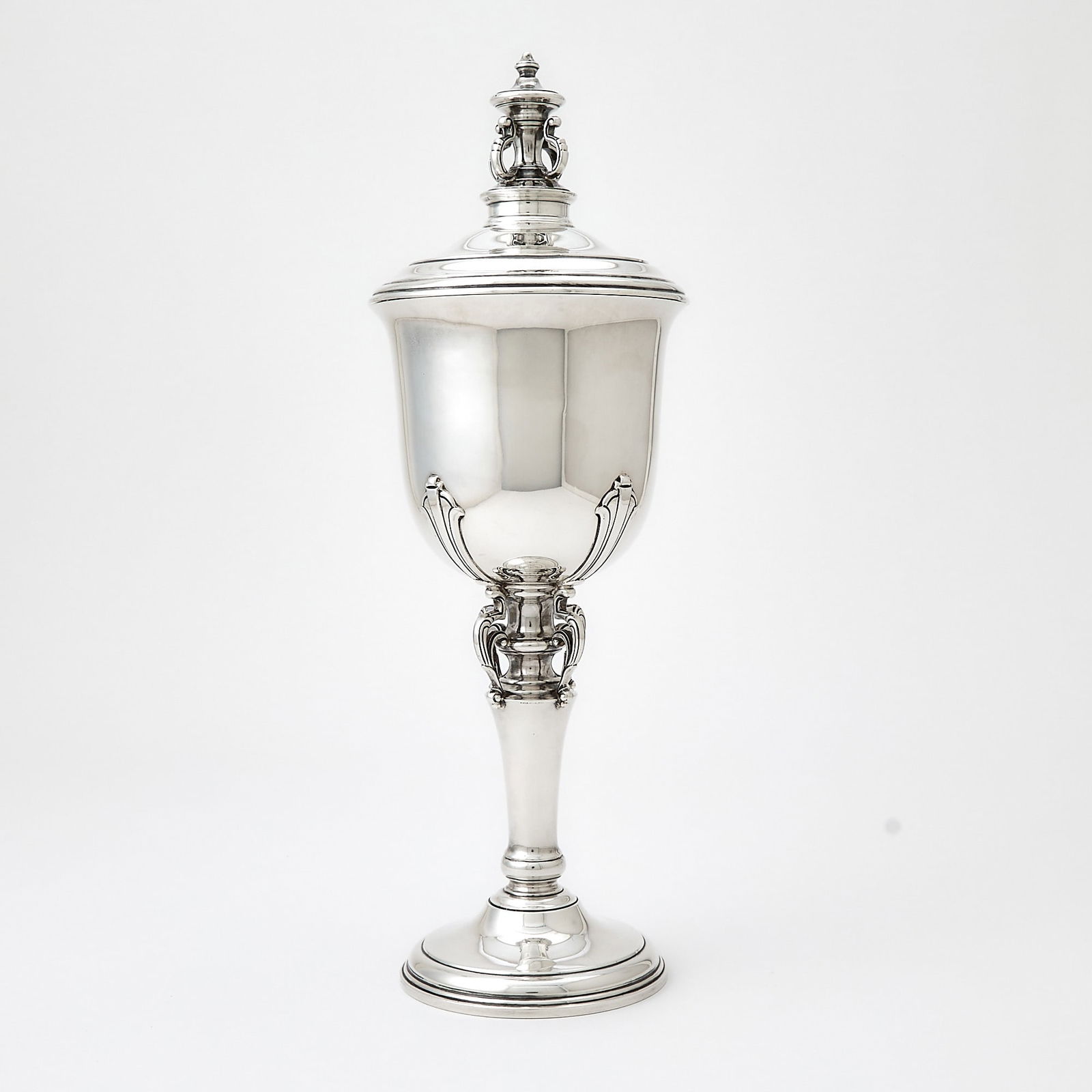 George V Sterling Silver Covered Steeple Cup (1 of 7)