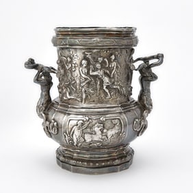 Continental Silver Wine Cooler