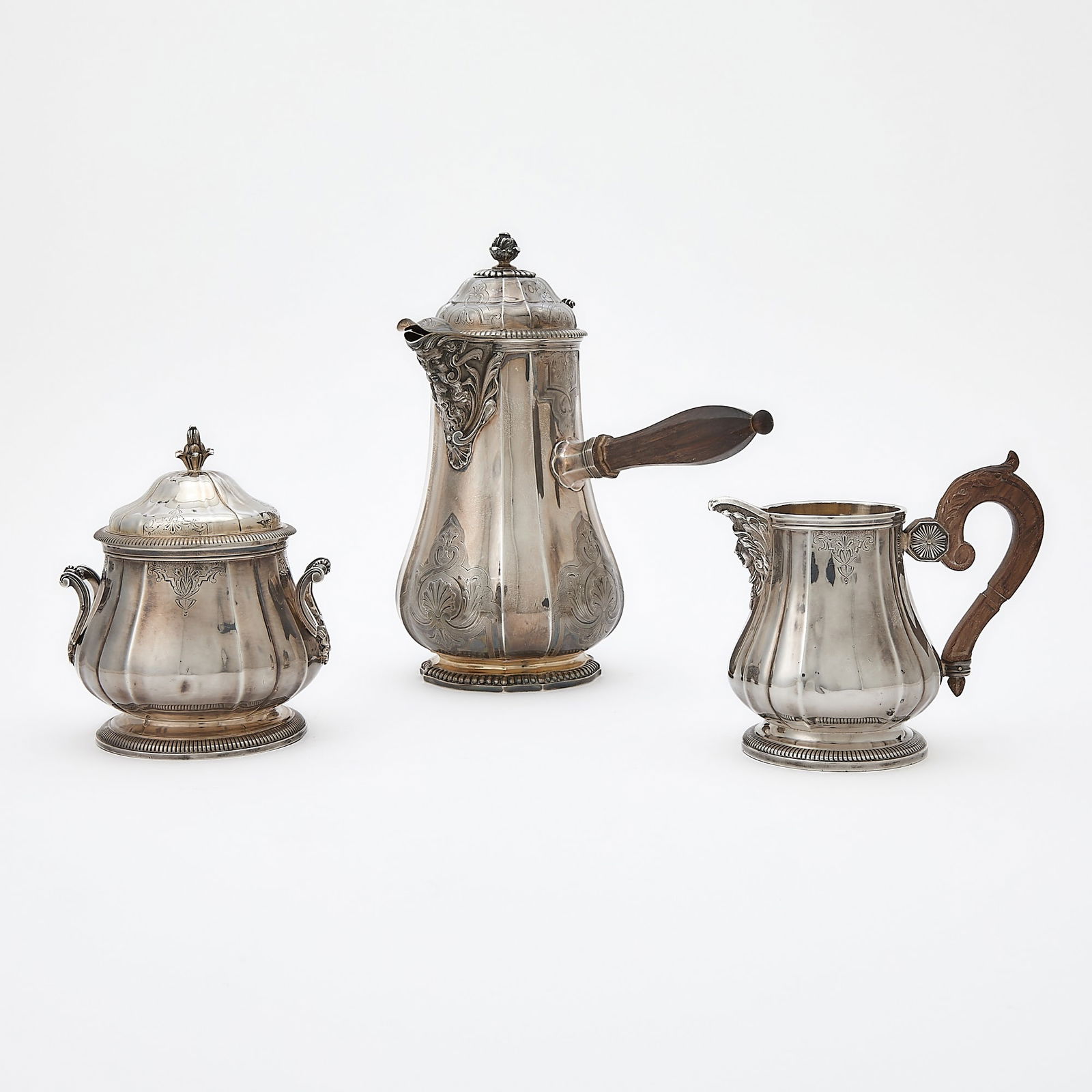 French Silver Chocolate Service (1 of 7)