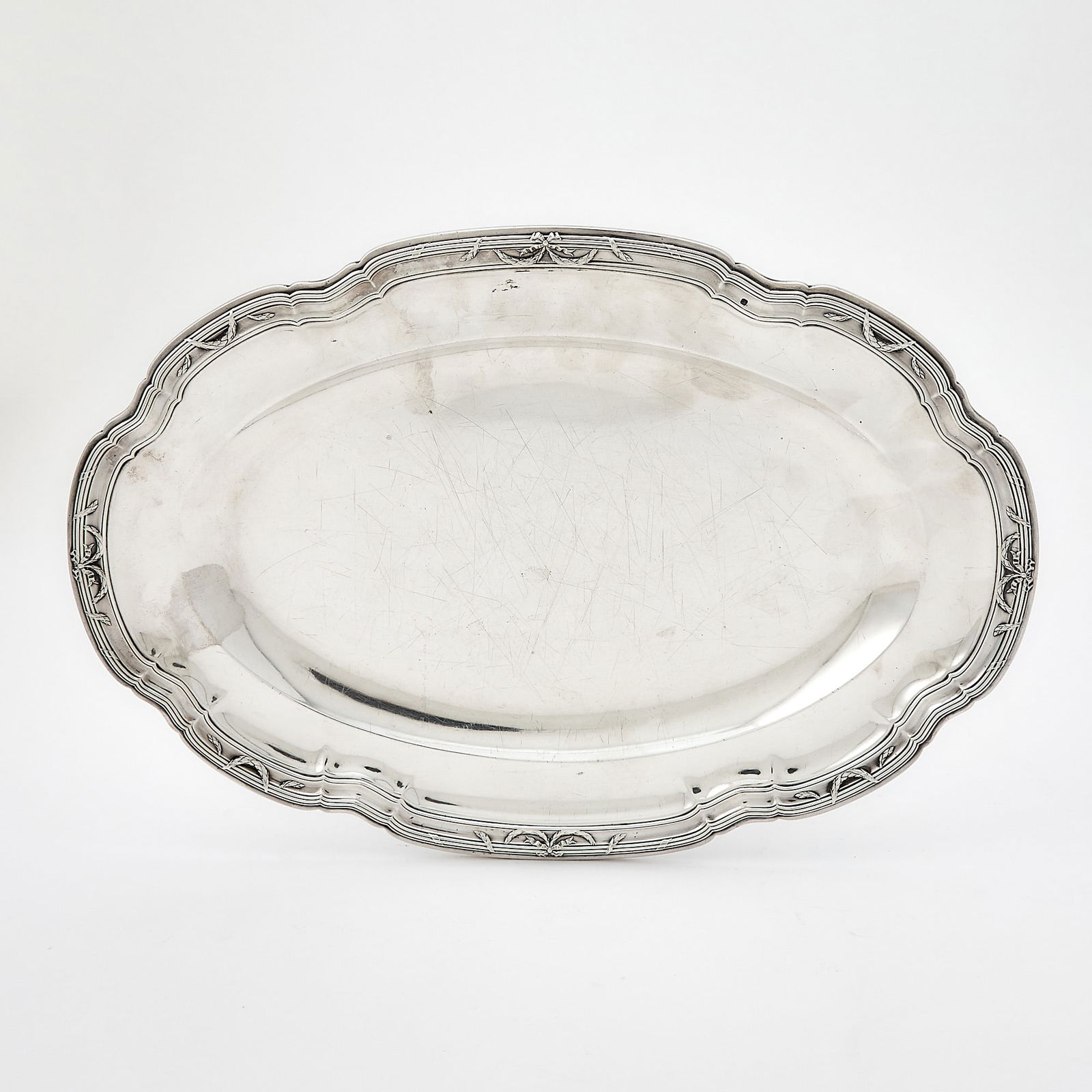 French Sterling Silver Platter (1 of 5)
