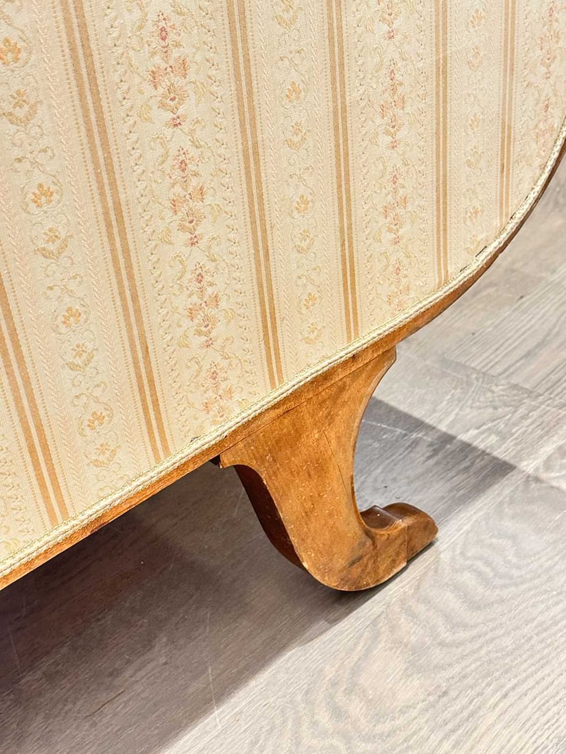 Biedermeier Maple Upholstered Sofa - 6