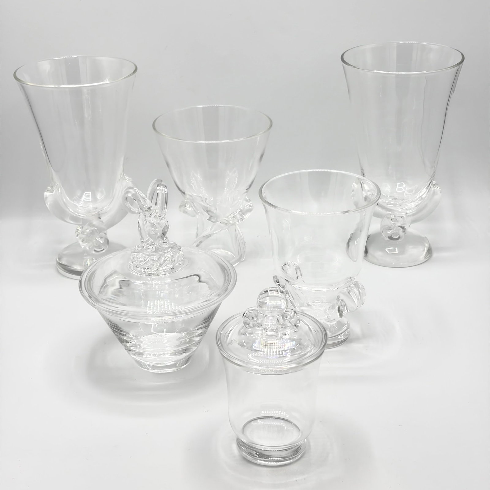 Group of Steuben Glass Table Articles (1 of 5)