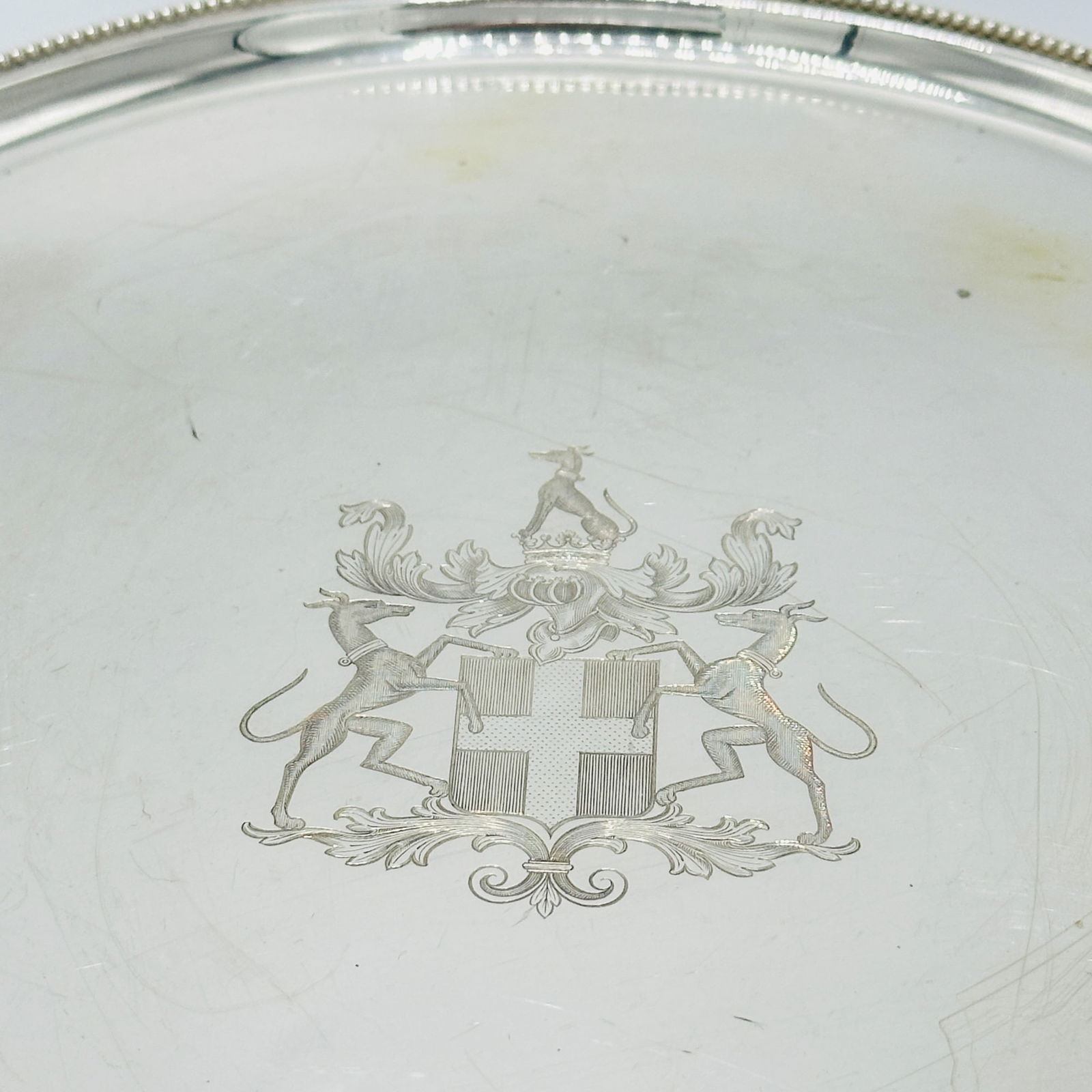 Two Continental Silver Salvers - 7