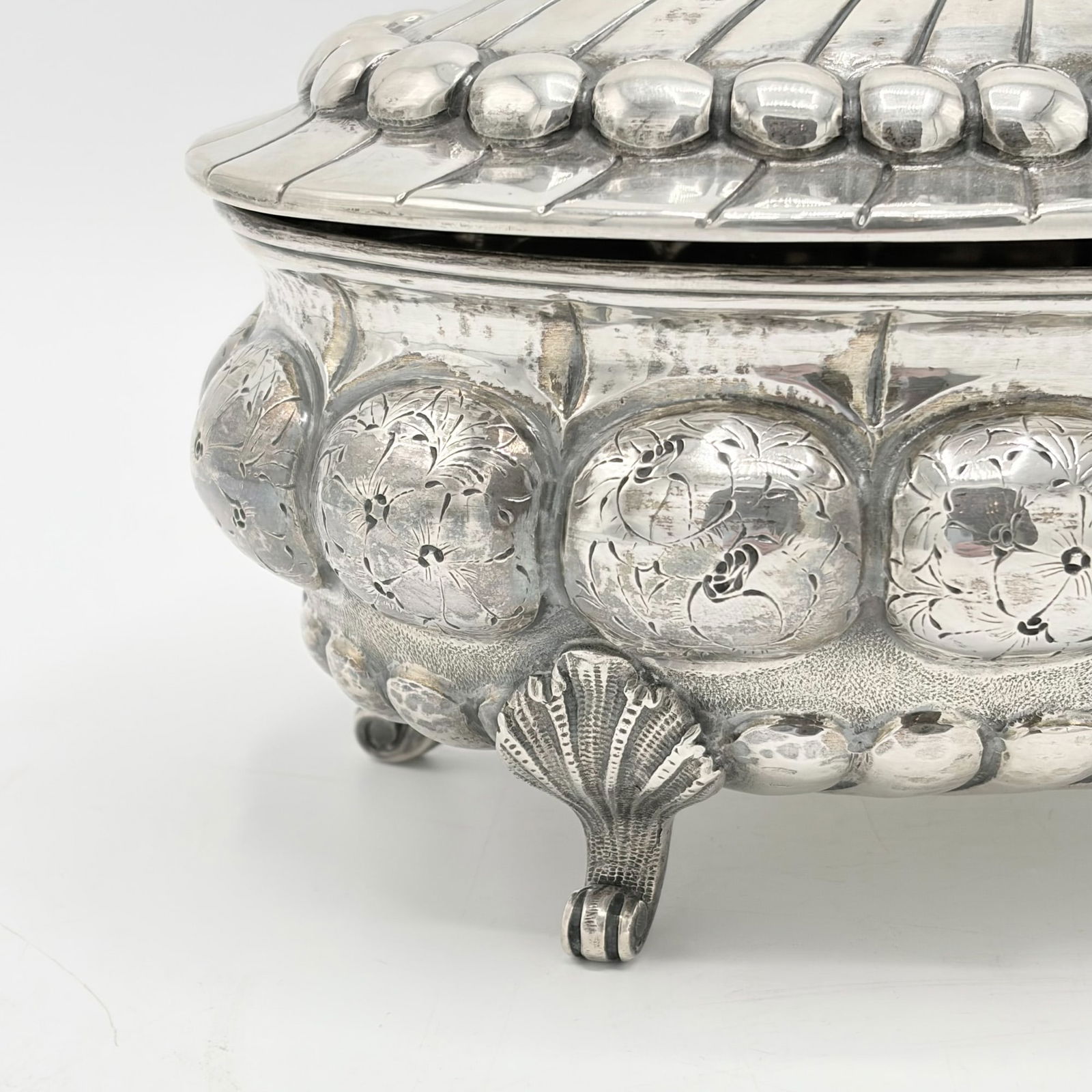 Continental Silver Sugar Box - 2