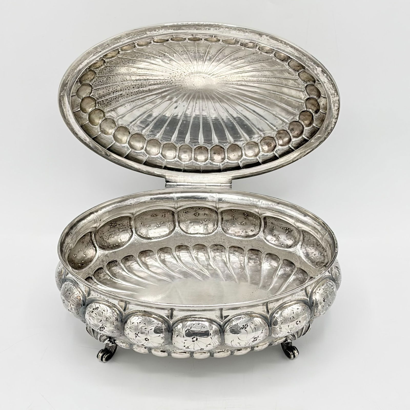 Continental Silver Sugar Box - 5