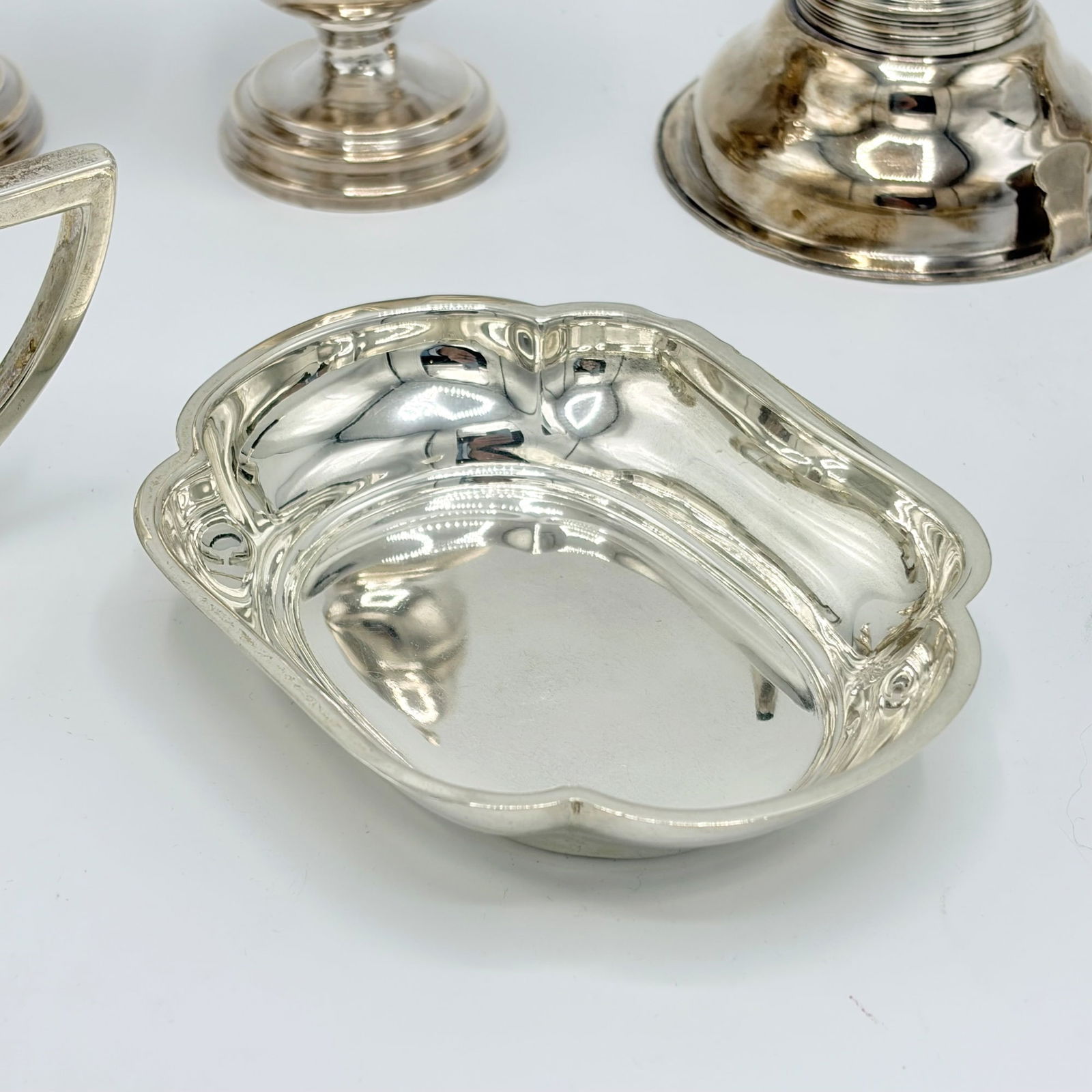 Group of Silver Table Articles - 4