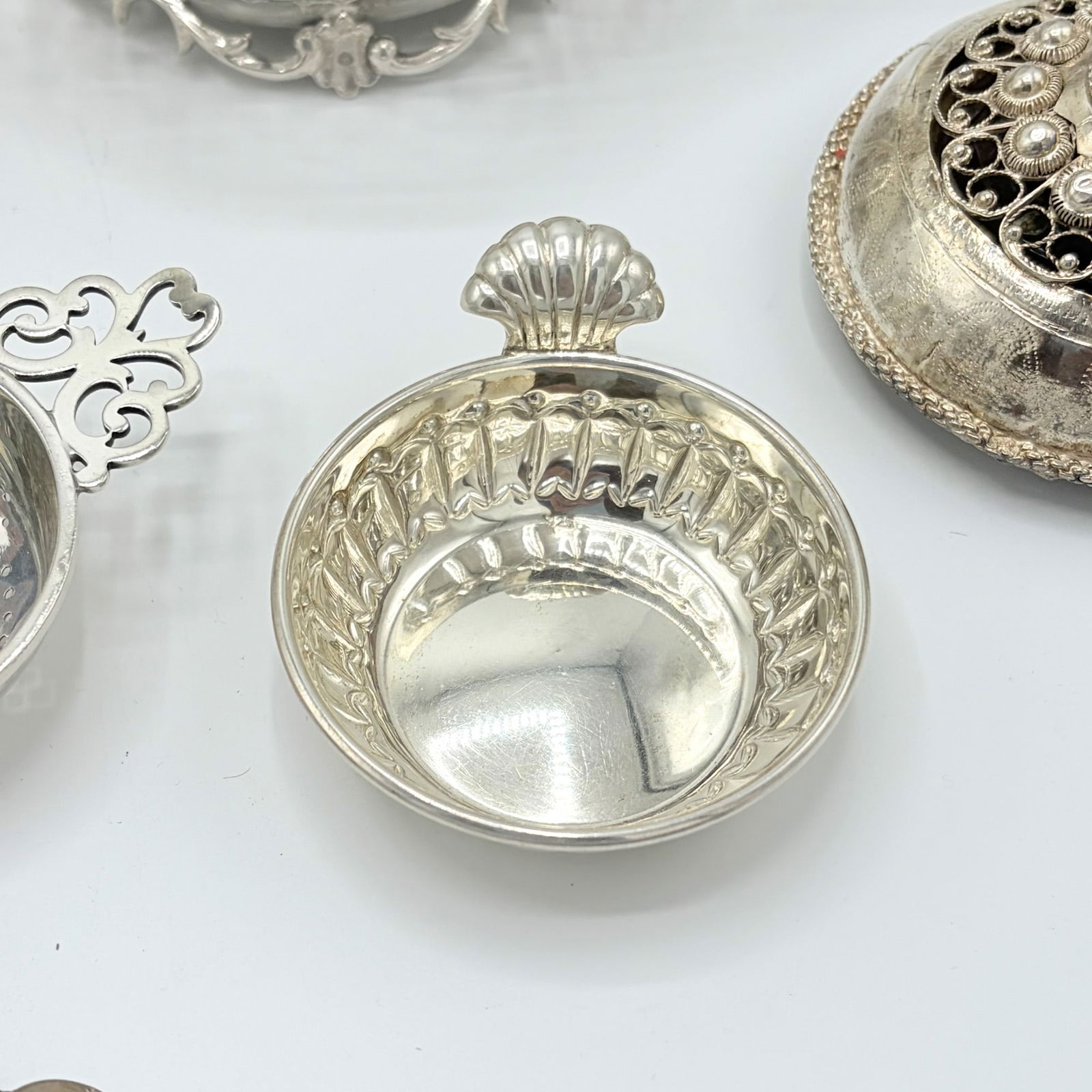 Group of Silver Table Articles - 11