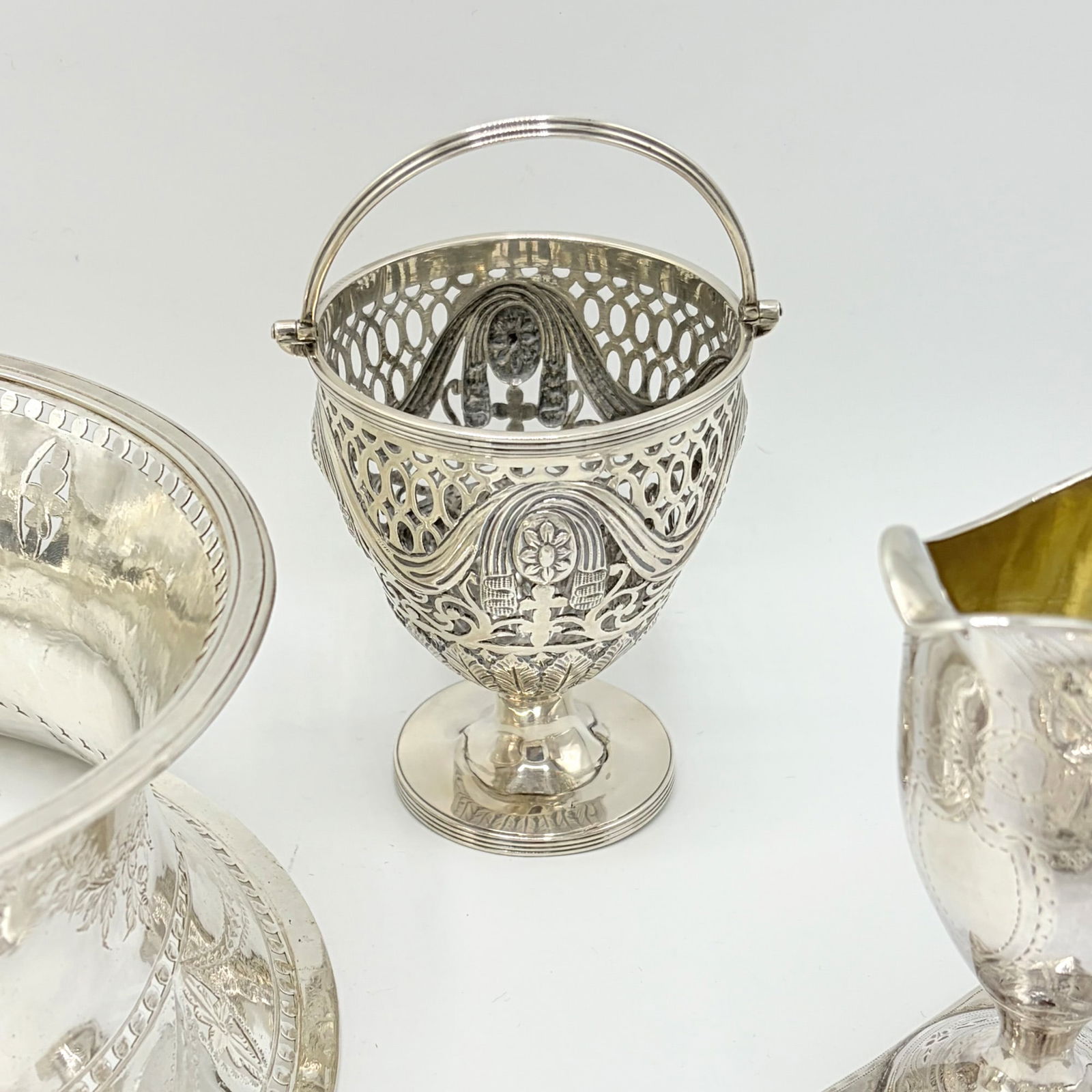 Group of Silver Table Articles - 6